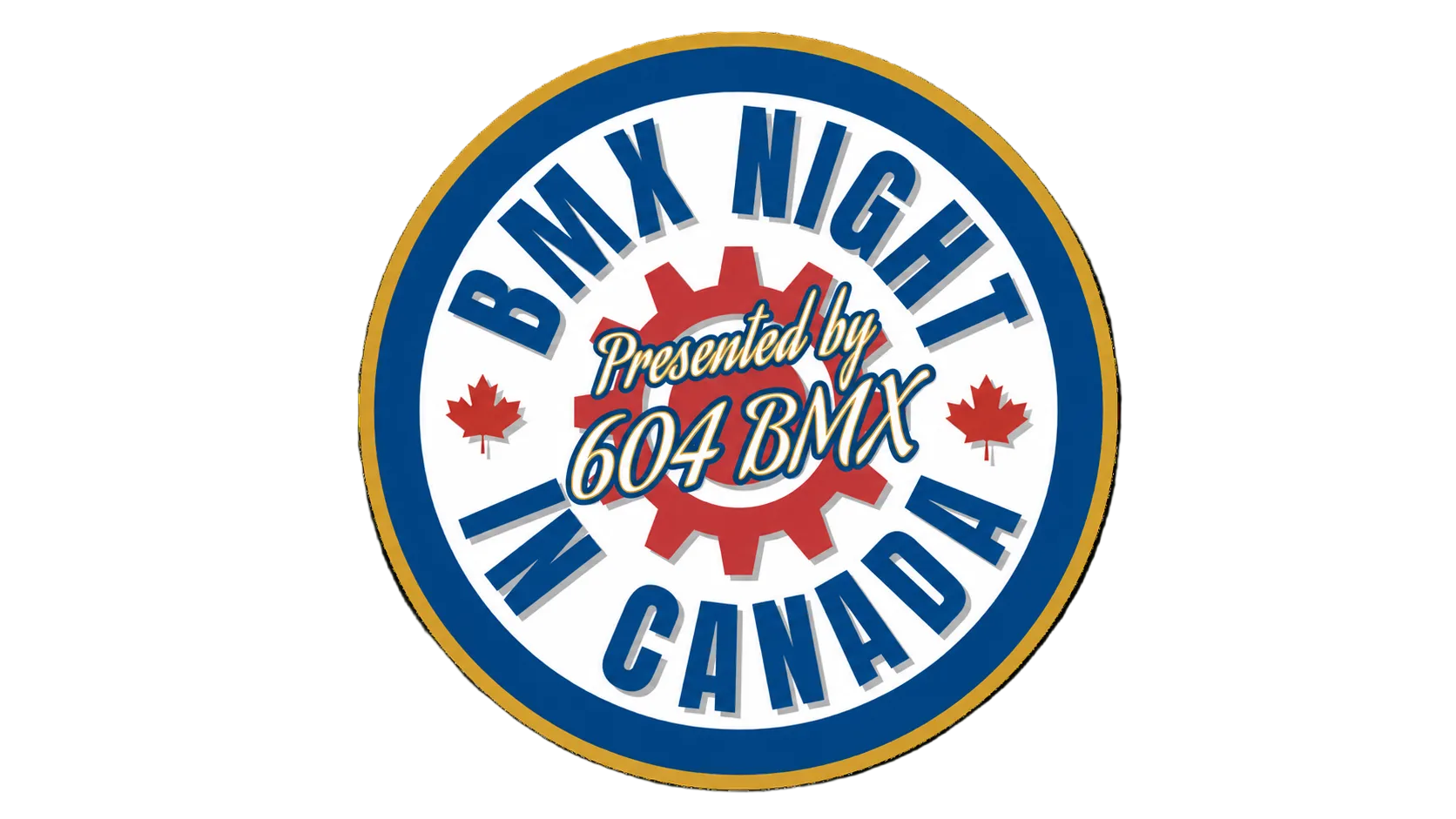 BMX NIGHT IN CANADA STICKER